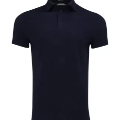 J. Lindeberg Bison Jacquard Shirt Polo Short Sleeve Golf Apparel