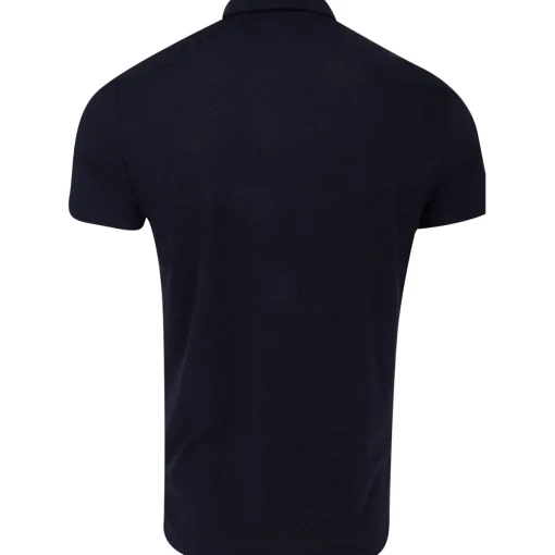 J. Lindeberg Bison Jacquard Shirt Polo Short Sleeve Golf Apparel