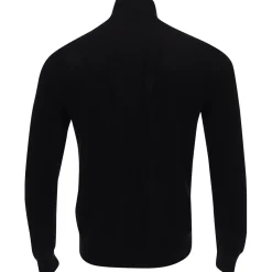J. Lindeberg Bridge Knitted Hybrid Sweater Full Zip Golf Apparel