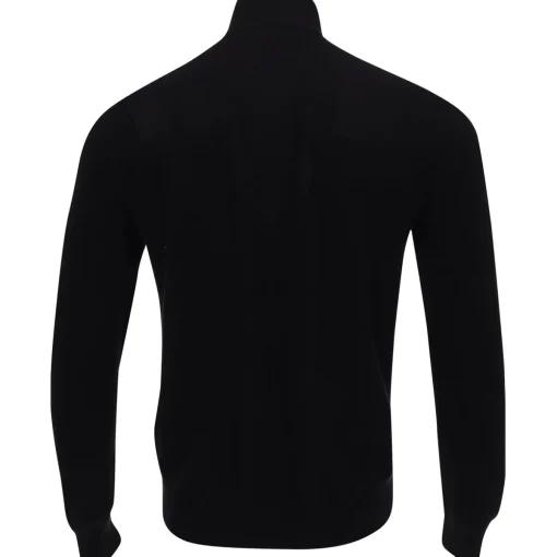 J. Lindeberg Bridge Knitted Hybrid Sweater Full Zip Golf Apparel