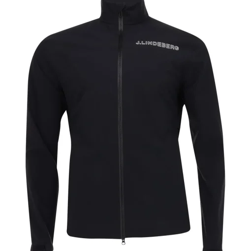 J. Lindeberg Bridge Padded Rainwear Rain Jacket Golf Apparel
