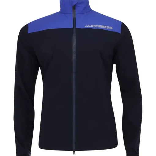 J. Lindeberg Bridge Padded Rainwear Rain Jacket Golf Apparel