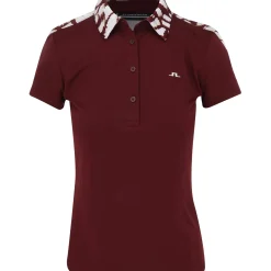 J. Lindeberg Cara Shirt Polo Short Sleeve Golf Apparel
