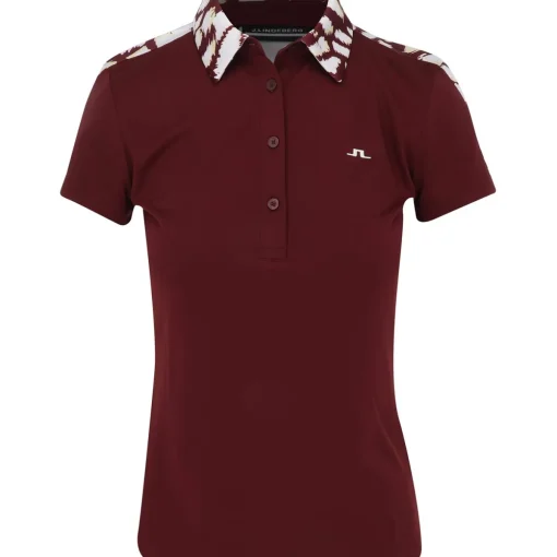 J. Lindeberg Cara Shirt Polo Short Sleeve Golf Apparel