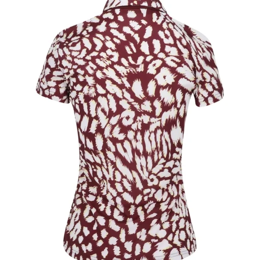 J. Lindeberg Cara Shirt Polo Short Sleeve Golf Apparel