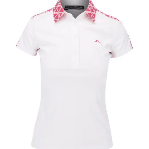 J. Lindeberg Cara Shirt Polo Short Sleeve Golf Apparel