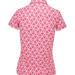 J. Lindeberg Cara Shirt Polo Short Sleeve Golf Apparel