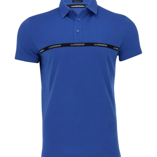 J. Lindeberg Chad Regular Fit Shirt Polo Short Sleeve Golf Apparel