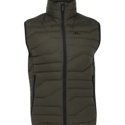 J. Lindeberg Cliff Light Down AW '24 Outerwear Vest Golf Apparel