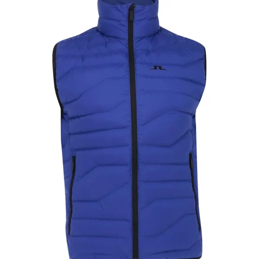 J. Lindeberg Cliff Light Down AW '24 Outerwear Vest Golf Apparel