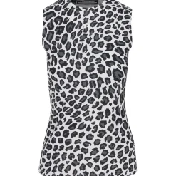 J. Lindeberg Corinne Print Tank Top Shirt T-Shirt Golf Apparel