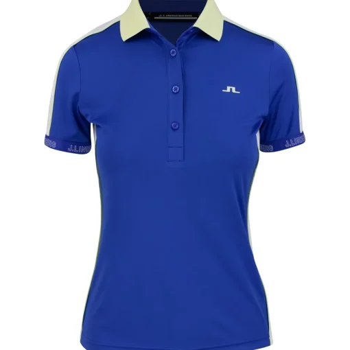 J. Lindeberg Damai Golf Shirt Polo Short Sleeve Golf Apparel