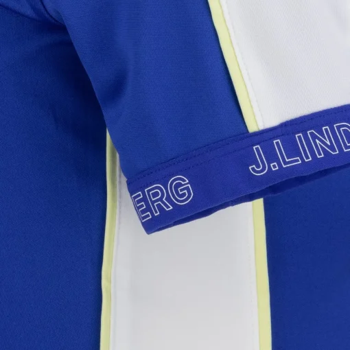 J. Lindeberg Damai Golf Shirt Polo Short Sleeve Golf Apparel
