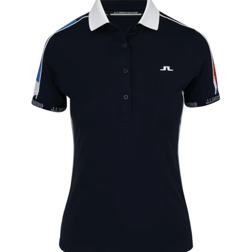 J. Lindeberg Damai Shirt Polo Short Sleeve Golf Apparel
