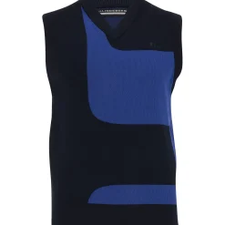 J. Lindeberg Davis Knitted V-neck Sweater Vest Golf Apparel