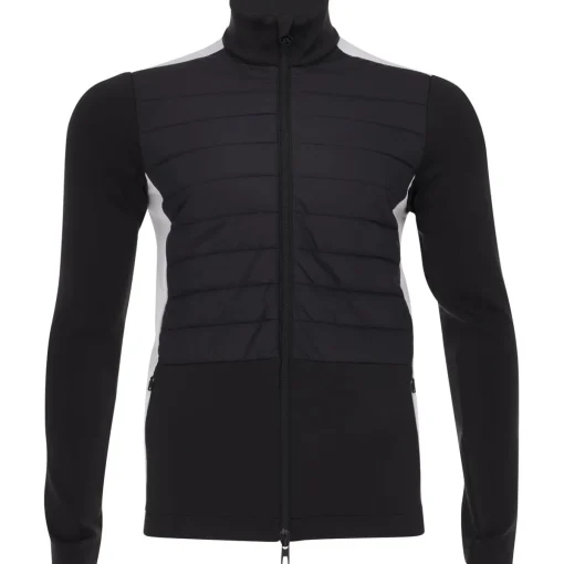 J. Lindeberg Delano Hybrid Midlayer Outerwear Jacket Golf Apparel