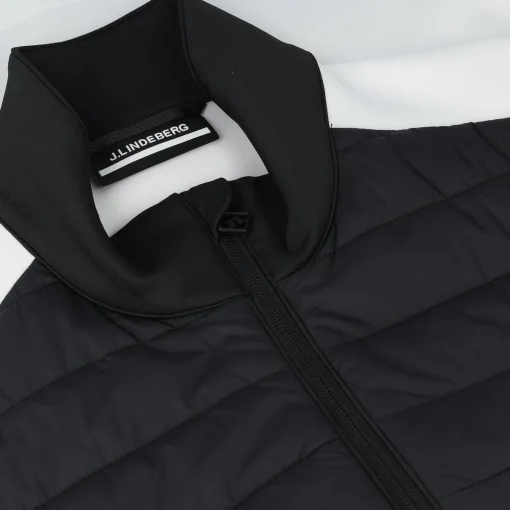 J. Lindeberg Delano Hybrid Midlayer Outerwear Jacket Golf Apparel