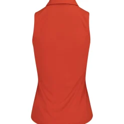 J. Lindeberg Dena Sleeveless Shirt Polo Short Sleeve Golf Apparel