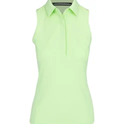 J. Lindeberg Dena Sleeveless Shirt Polo Short Sleeve Golf Apparel