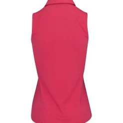 J. Lindeberg Dena Sleeveless Shirt Polo Short Sleeve Golf Apparel