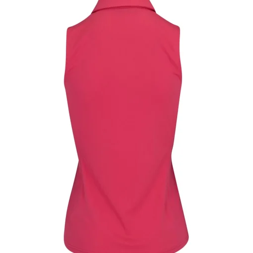 J. Lindeberg Dena Sleeveless Shirt Polo Short Sleeve Golf Apparel