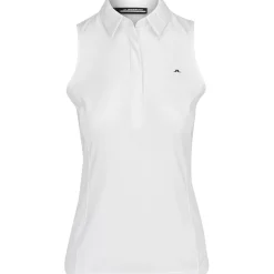 J. Lindeberg Dena Sleeveless Shirt Polo Short Sleeve Golf Apparel