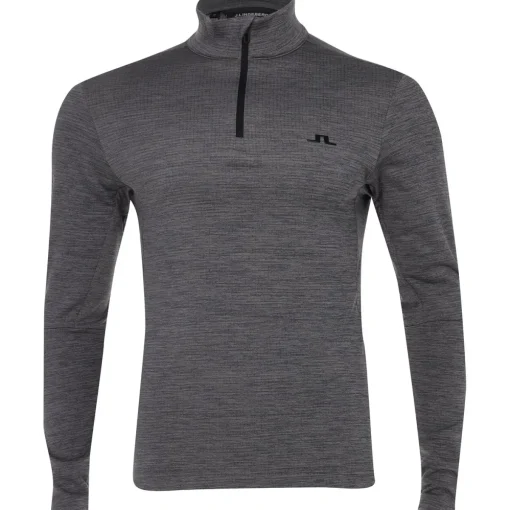 J. Lindeberg Destry Mid Layer AW '24 Outerwear 1/4 Zip Golf Apparel