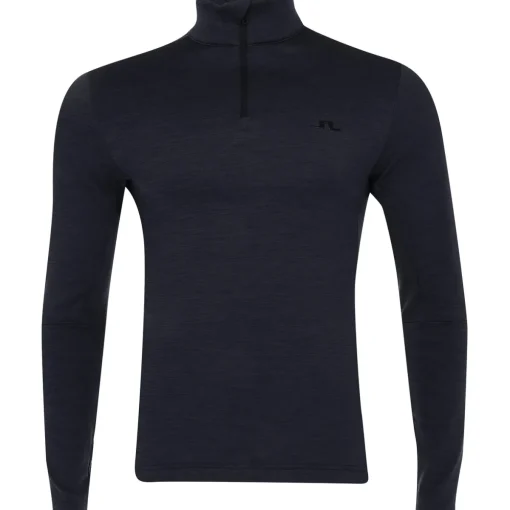 J. Lindeberg Destry Mid Layer AW '24 Outerwear 1/4 Zip Golf Apparel