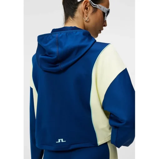 J. Lindeberg Diana Hood Outerwear Jacket Golf Apparel