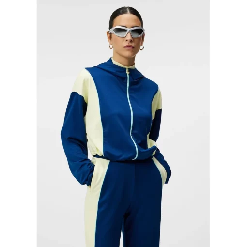 J. Lindeberg Diana Hood Outerwear Jacket Golf Apparel