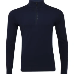 J. Lindeberg Eythor Mid Layer AW '24 Outerwear 1/4 Zip Golf Apparel