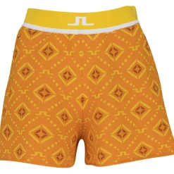 J. Lindeberg Flare Knitted Shorts Flat Front Golf Apparel