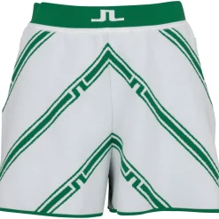 J. Lindeberg Flare Knitted Shorts Flat Front Golf Apparel