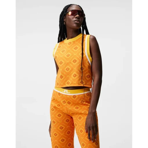 J. Lindeberg Freja Knitted Top Outerwear Vest Golf Apparel