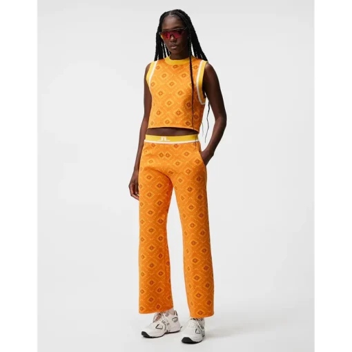 J. Lindeberg Freja Knitted Top Outerwear Vest Golf Apparel