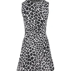 J. Lindeberg Gabriella Printed Dress Polo Short Sleeve Golf Apparel