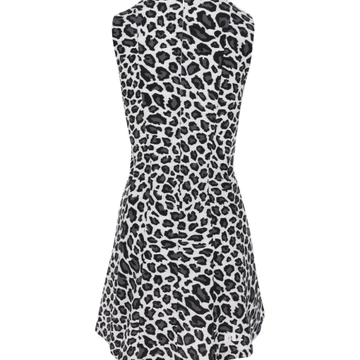 J. Lindeberg Gabriella Printed Dress Polo Short Sleeve Golf Apparel