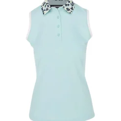 J. Lindeberg GiGi Sleeveless Shirt Polo Short Sleeve Golf Apparel