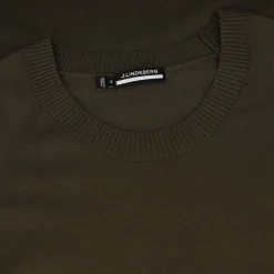 J. Lindeberg Gusten Knitted Sweater Crew Golf Apparel