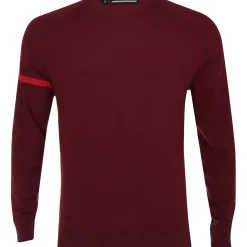J. Lindeberg Gusten Knitted Sweater Crew Golf Apparel