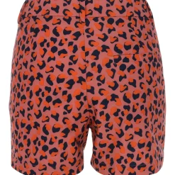 J. Lindeberg Gwen Printed Golf Shorts Flat Front Golf Apparel