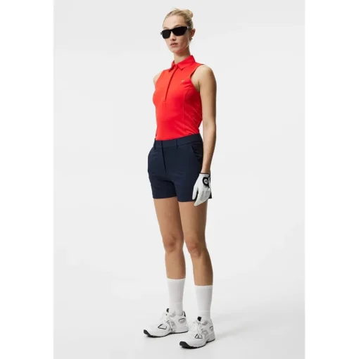 J. Lindeberg Gwen Shorts Flat Front Golf Apparel