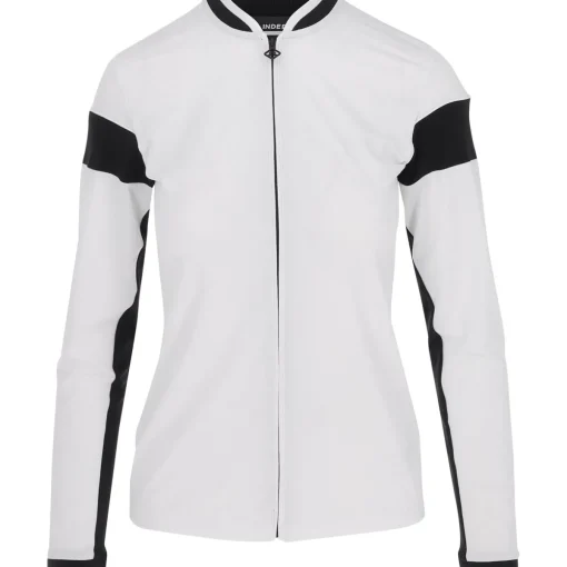 J. Lindeberg Helene Zip Midlayer Outerwear Jacket Golf Apparel