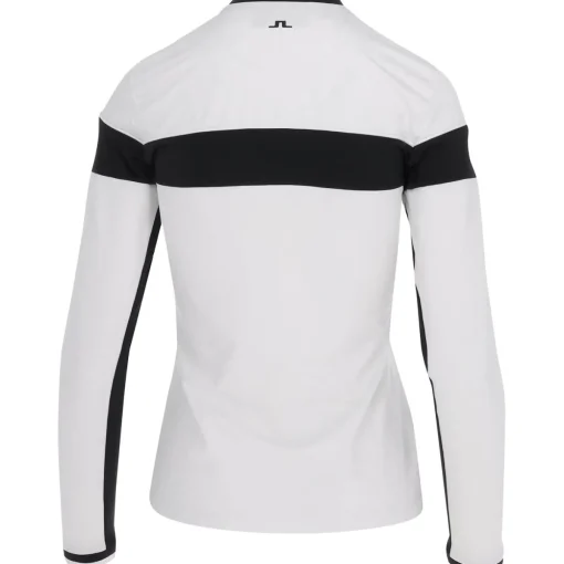 J. Lindeberg Helene Zip Midlayer Outerwear Jacket Golf Apparel