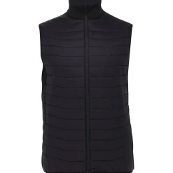 J. Lindeberg Holden Quilt Hybrid Outerwear Vest Golf Apparel