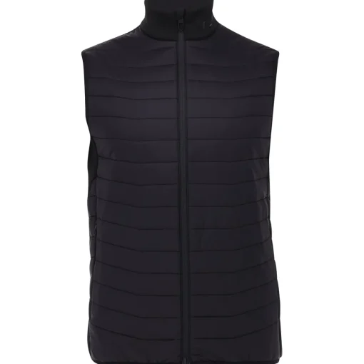 J. Lindeberg Holden Quilt Hybrid Outerwear Vest Golf Apparel