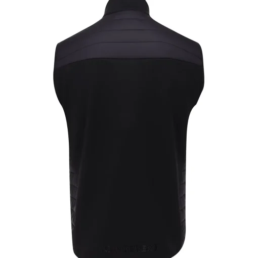 J. Lindeberg Holden Quilt Hybrid Outerwear Vest Golf Apparel
