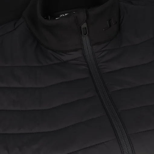 J. Lindeberg Holden Quilt Hybrid Outerwear Vest Golf Apparel