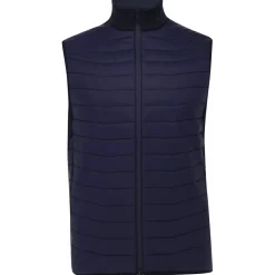 J. Lindeberg Holden Quilt Hybrid Outerwear Vest Golf Apparel
