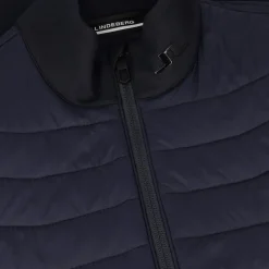 J. Lindeberg Holden Quilt Hybrid Outerwear Vest Golf Apparel